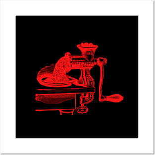 Meat Grinder Me Posters and Art